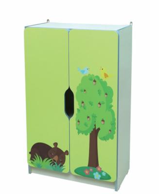 Стінка дитяча "Звірята" №2 закрита, з полицями, 600х300х950 мм., АНШАР ГРУП (5012)